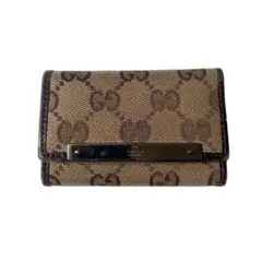 GUCCI グッチ 6連キーケース GGキャンバス 127048 レディース