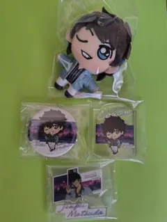 セガラッキーくじ　名探偵コナン　Neo City Pop 松田陣平　４種セット