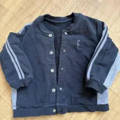 COMME CA ISM ボタン付きカーディガン 80