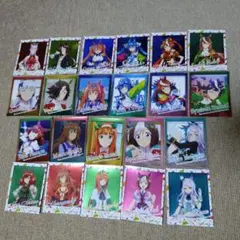 ウマ娘 キャラクターシール 22枚セット