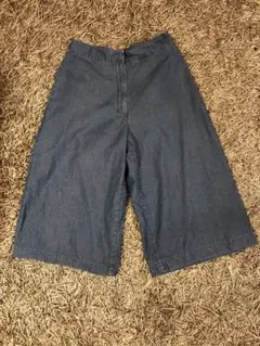 ZARA TRAFALUC デニム ガウチョパンツ ハーフパンツ