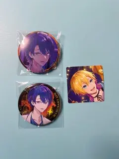 春崎 エアル 成瀬 鳴 にじさんじ DMMスクラッチ 缶バッジ ステッカー