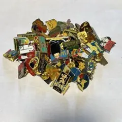 ピンバッジ　フランス雑貨　ヴィンテージ　50個セット　まとめ売り　卸　12