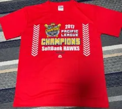 ソフトバンクホークス　チャンピオン　Tシャツ　美品　４番　プロモデル