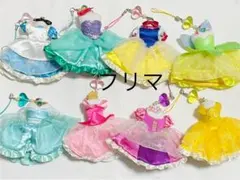 ディズニープリンセス ドレス ストラップ ラプンツェル アリエル ベル 他