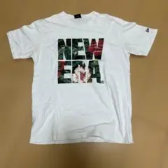 NEWERA 白　Tシャツ　size M