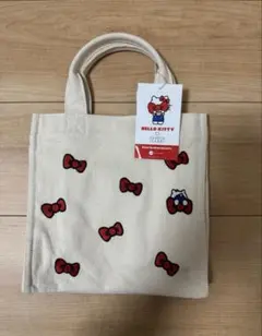 ローリーズファーム ハローキティ Me% スクエアトートBAG トートバッグ