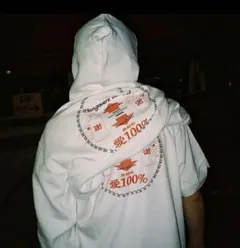 コムドット hangoverz フリークスストア コラボ パーカー Lサイズ ① コムドット hangoverz フリークスストア コラボ パーカー L