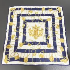 【値下げOK】BURBERRY バーバリー 大判ハンカチ ヴィンテージ チェーン