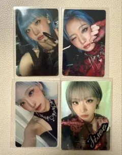 【限定】HANA JISOO ジス ランダムトレカ 4枚セット