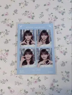 =LOVE イコラブ 髙松瞳 4カットフォト