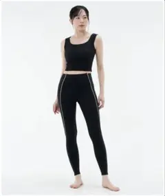 SUKALA】ショートクロスキャミソール＆レギンスセットアップ 新品未