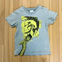 DIESEL グレー イラストプリント Tシャツ 95cm