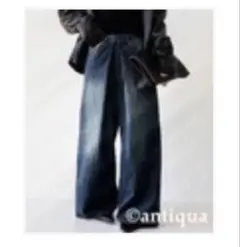 antiqua patterntorso タックデニム タックパンツのサムネイル