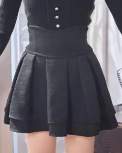 michellMacaron 美脚エレガントツイードスカート