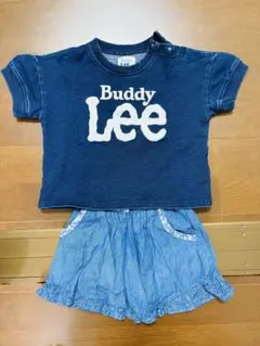 Buddy Lee 半袖　Tシャツ 80 パンツ 90 セット　夏　秋　子ども服のサムネイル