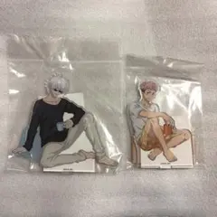 新品 呪術廻戦 呪術高専の休日 アクリルスタンド アクスタ 五条悟 虎杖悠仁