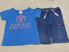 ANAP Kids Tシャツ JUNKSTORE パンツ 2点セット
