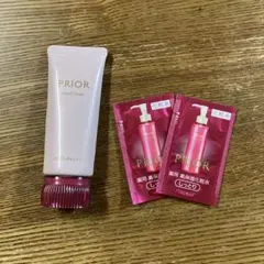 プリオールおしろい美肌ハンドクリーム＋150円でプラセンタマスクのサムネイル