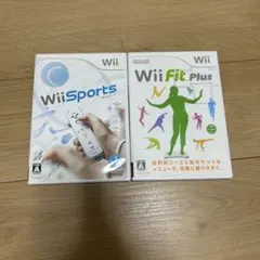 ジャンク品　Wii Fit Plus Wii sports セット