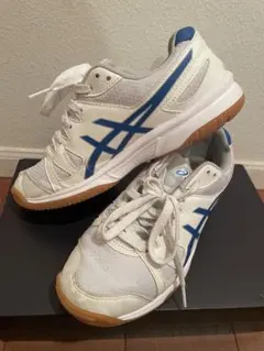 ASICS 軽量スポーツシューズ ホワイト/ブルー