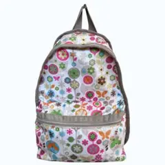 LeSportsac レスポートサック　花柄　リュック　バックパック　ベージュのサムネイル