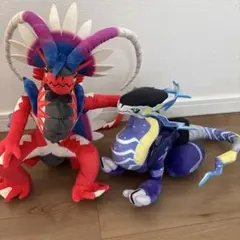 ミライドン、コライドン、レックウザ、ミュウのぬいぐるみセット Amazon.co.jp: ポケモンセンタードライブモードミライドンポケ