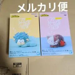 ヒロアカ Fluffy Puffy デクシープ＆ショートキャット フィギュア