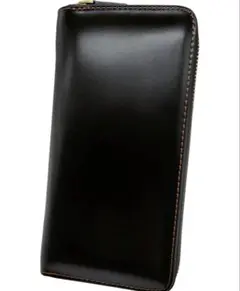 ［KING REP］ コードバン調 アニリン加工 RFID スキミング防止 財布