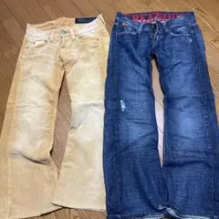 FREE SOUL デニムパンツ 2点セット