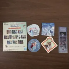 ディズニー 一番くじ G賞 アナと雪の女王 クリアブックマーク＆ステッカーセットのサムネイル