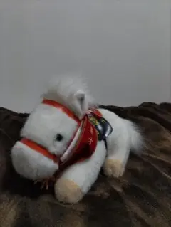 ユキちゃん 馬型ぬいぐるみ Amazon.co.jp: お馬deキテイちゃん ユキチャン ぬいぐるみ JRA