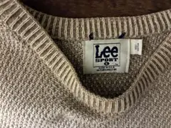 90s Lee ベージュ ニットトレーナー