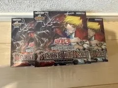 遊戯王OCG BEYOND THE BRAVE 3BOX 初版ボーナスパック封入 - メルカリ
