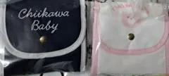 ちいかわ Chiikawa Baby エコバッグ ピンククマ　ネイビー皆