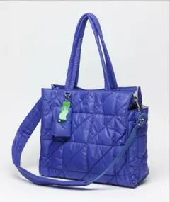 ニコアンド　キルティング2wayバッグ