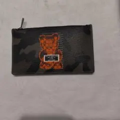 迷彩柄 クマデザイン コーチカードケース