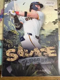 キャベッジ SAVAGE SLUGGERS topps 2025 スタクラ 巨人