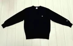 Champion ブラック 長袖トレーナー