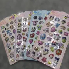 たまごっち立体ぷっくりシール 3Dシール 4枚セット