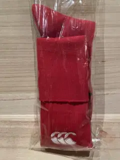 CANTERBURYラグビーストッキング 赤 新品未使用　27〜29cm