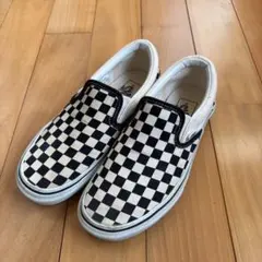 Vans チェッカーボード スリッポン　23.0