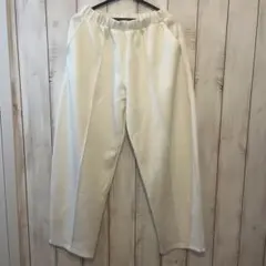 新品未使用　ELFRANK ホワイト パンツ　Lサイズ