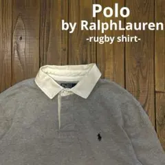 【Polo by RalphLauren ラルフローレン】ラガーシャツ