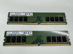 SAMSUNG デスクトップ用メモリ 8GB 2枚セット