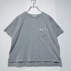 アースミュージックアンドエコロジー Tシャツ 半袖 胸ポケット フリンジのサムネイル