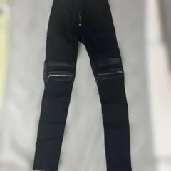 mnml スキニーデニム ブラック ダメージ加工 28インチ - メルカリ