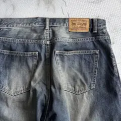 ✨大人気✨ステューシー　ハーフデニム　青L