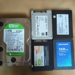 SSD ハードディスク セット