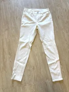 UNIQLO ウルトラストレッチレギンスパンツLサイズホワイト